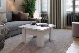 СЕКРЕТ Стол-трансформер (белый рамух) | фото