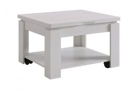 АДАМ-1 Стол-трансформер (белый рамух) | фото